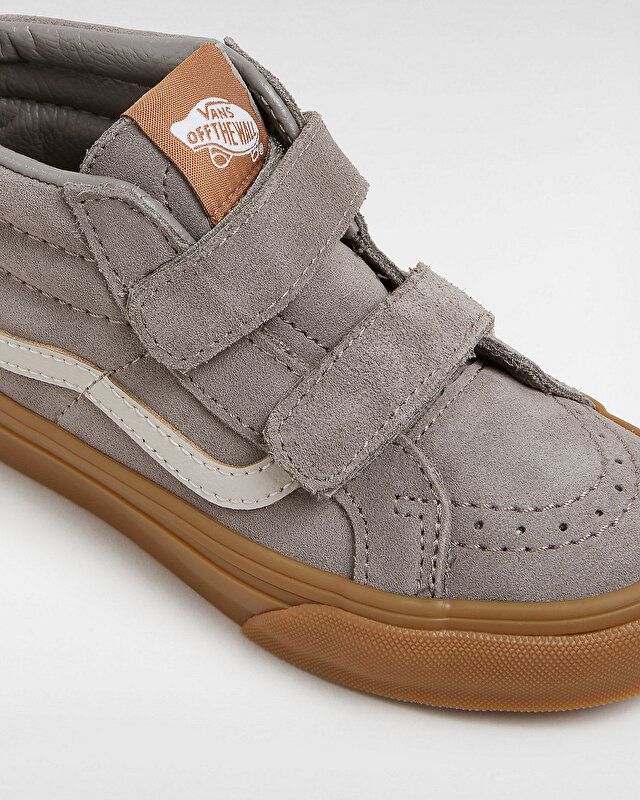 SK8-MID REISSUE CIRTCIRTLI GUM AYAKKABI (4-8 YAŞ) Grey