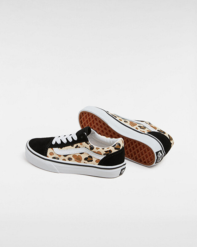 ÇOCUK OLD SKOOL GLITTER AYAKKABI (4-8 YAŞ) Black/Brown