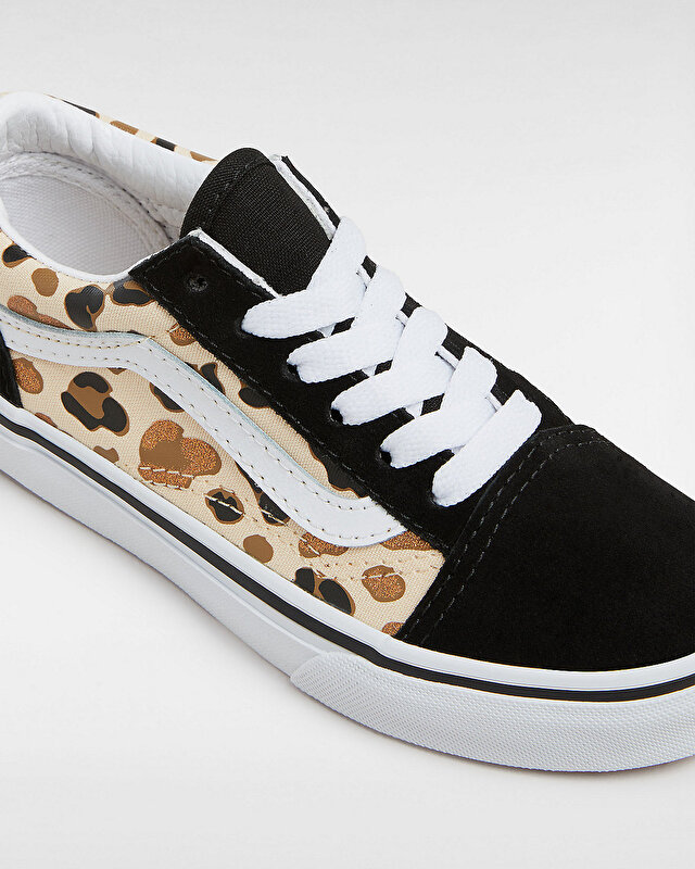 ÇOCUK OLD SKOOL GLITTER AYAKKABI (4-8 YAŞ) Black/Brown