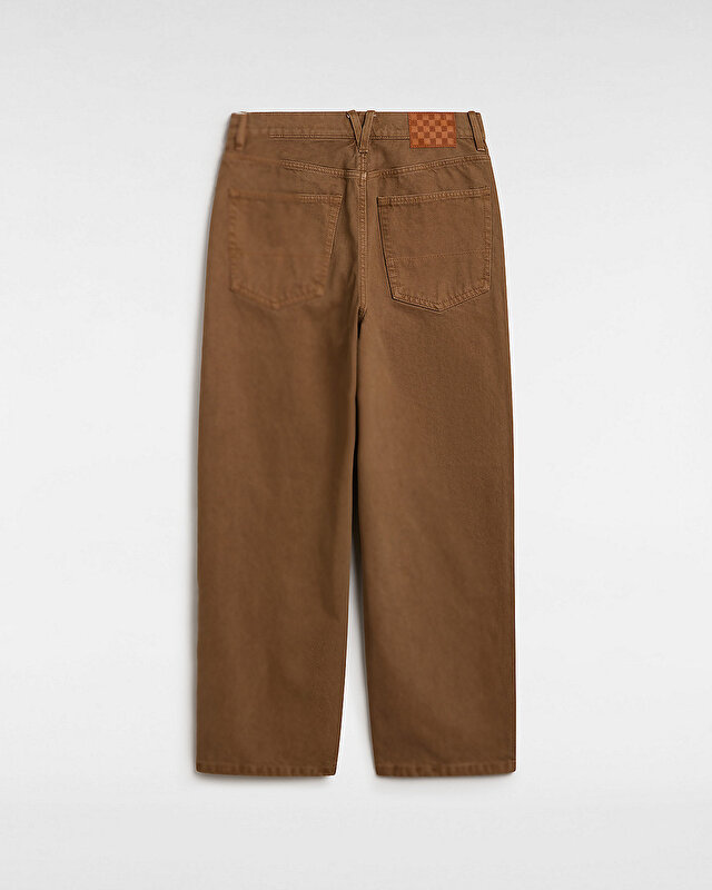 CHECK-5 BAGGY DENİM PANTOLON Sepia