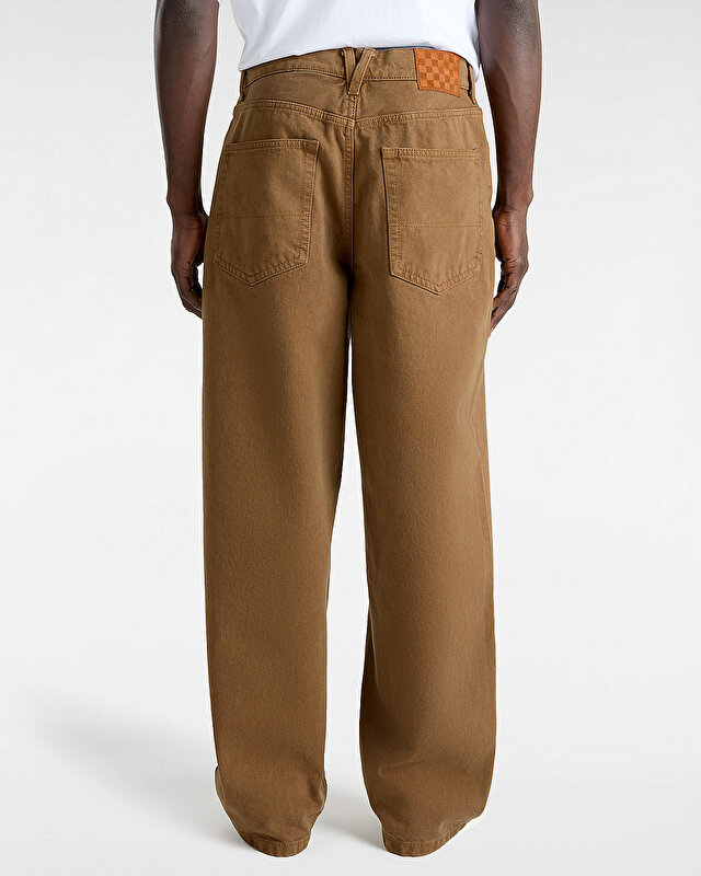 CHECK-5 BAGGY DENİM PANTOLON Sepia