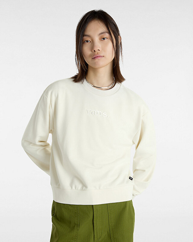 ESSENTIAL RELAXED FIT SWEATSHIRT Marshmallow