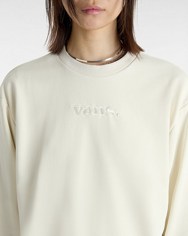 ESSENTIAL RELAXED FIT SWEATSHIRT Marshmallow