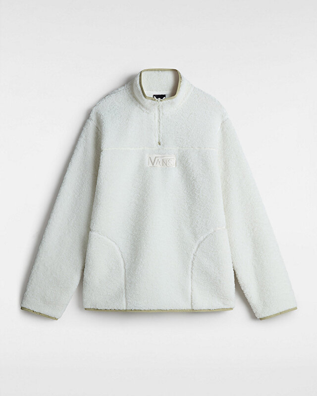 VANS BOXED SHERPA 1/4 FERMUARLI POLAR Marshmallow