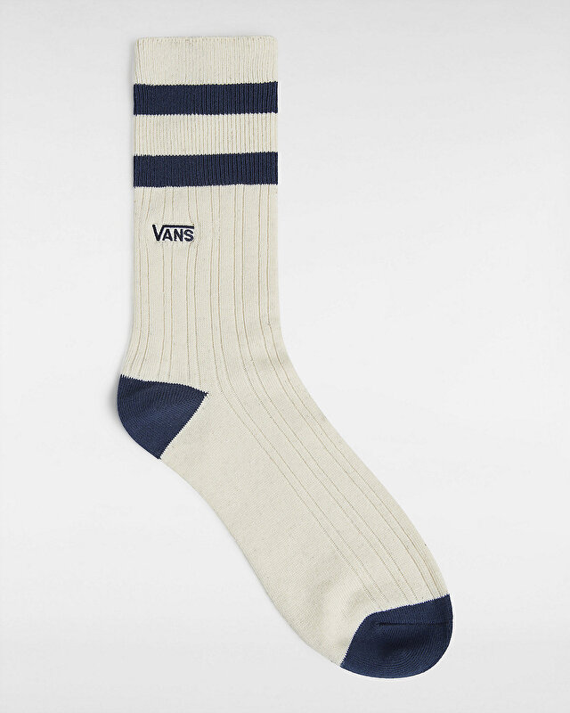 VANS CLASSIC CREW ÇORAP (1 ÇİFT) Marshmallow/Dress Blues