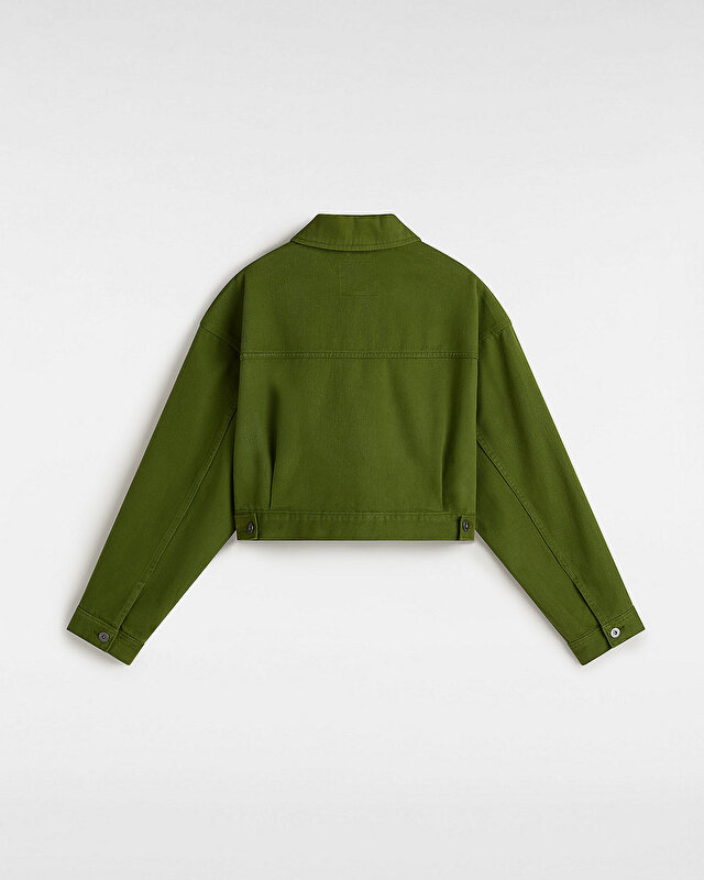RAYNES CROP TRUCKER MONT Pesto