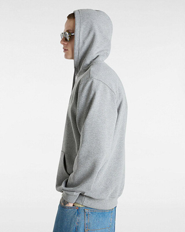 GLOBAL LINE LOOSE PULLOVER KAPÜŞONLU ÜST Cement Heather