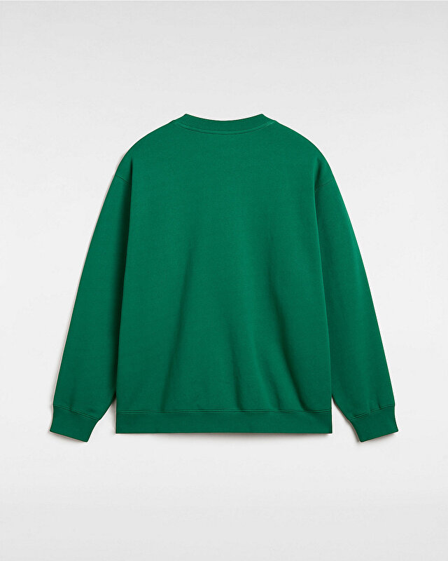 ORIGINAL STANDARDS VARSITY LOOSE CREW SWEATSHIRT Verdant Green