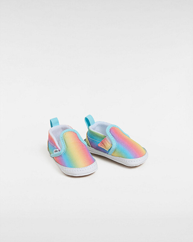 BEBEK SLIP-ON V CRIB AYAKKABI (0-1 YAŞ) Multi/True White