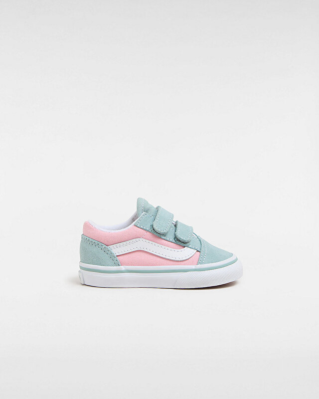 KÜÇÜK ÇOCUK OLD SKOOL CIRTCIRTLI AYAKKABI (1-4 YAŞ) Gray/Pink