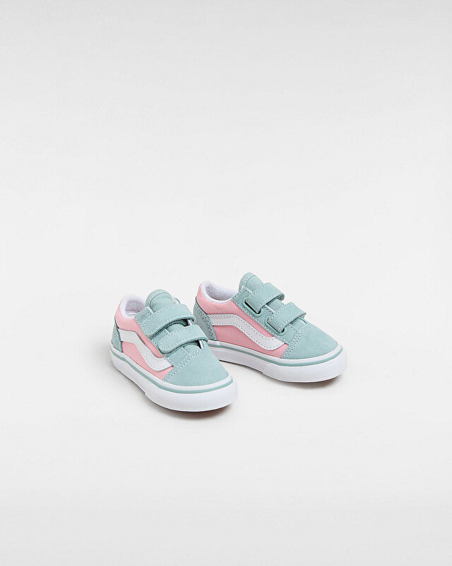 KÜÇÜK ÇOCUK OLD SKOOL CIRTCIRTLI AYAKKABI (1-4 YAŞ) Gray/Pink