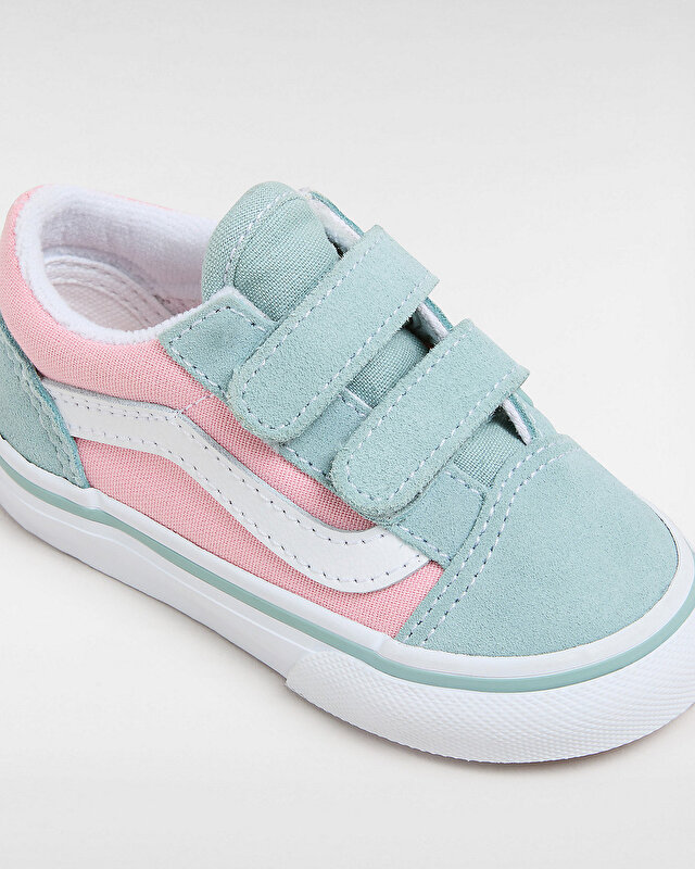 KÜÇÜK ÇOCUK OLD SKOOL CIRTCIRTLI AYAKKABI (1-4 YAŞ) Gray/Pink