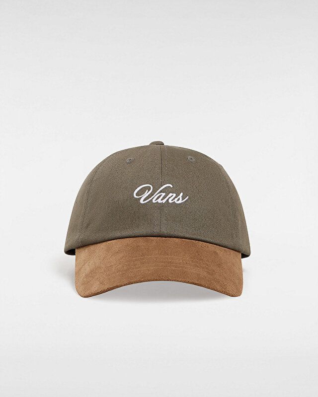 SCRIPT CURVED BILL JOCKEY ŞAPKA Loden Green