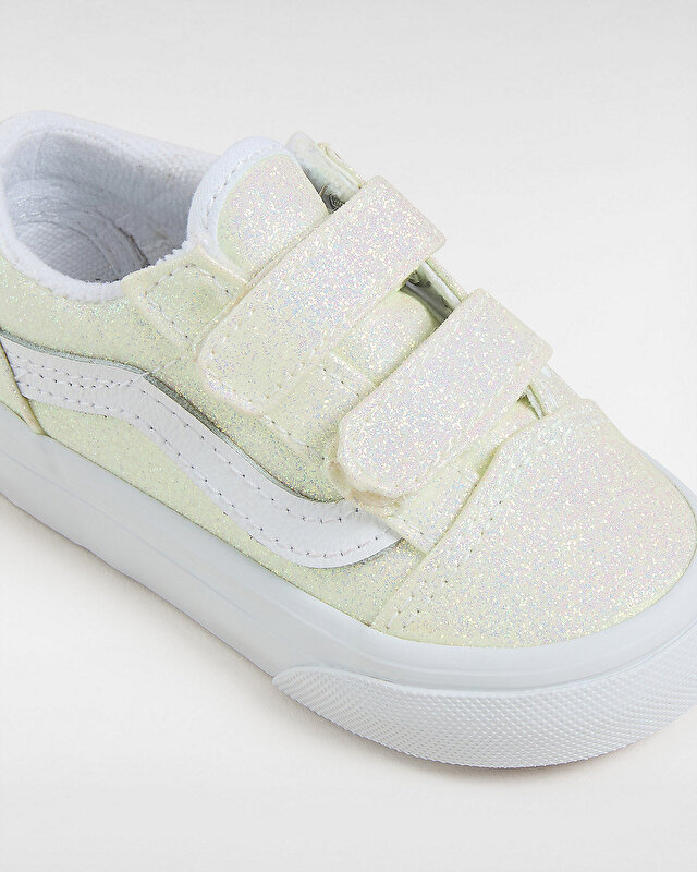 KÜÇÜK ÇOCUK OLD SKOOL V AYAKKABI (1-4 YAŞ) (Uv Glitter) Pink/Tr Wht