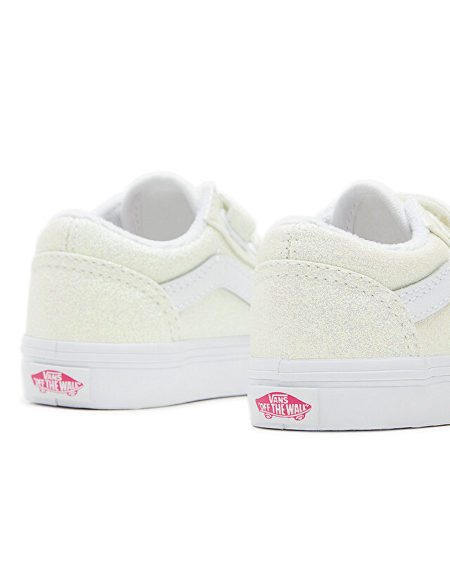 KÜÇÜK ÇOCUK OLD SKOOL V AYAKKABI (1-4 YAŞ) (Uv Glitter) Pink/Tr Wht