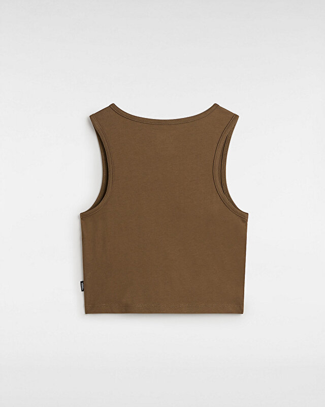 SMALL STAPLE FITTED CROP ATLET Sepia