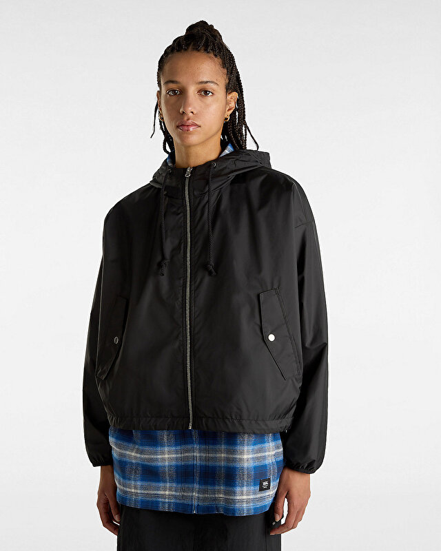 MTE THEO WINDBREAKER CEKET Black