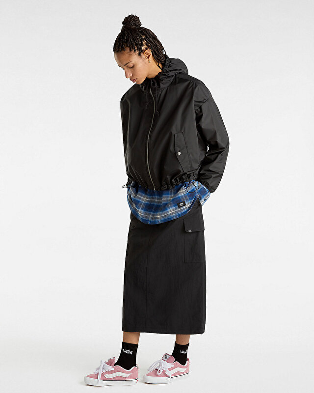 MTE THEO WINDBREAKER CEKET Black