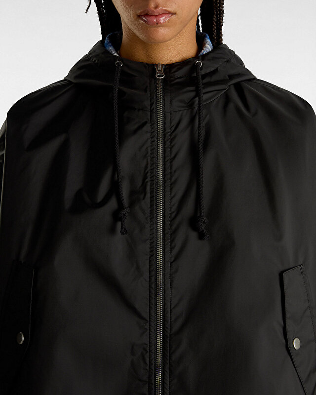 MTE THEO WINDBREAKER CEKET Black
