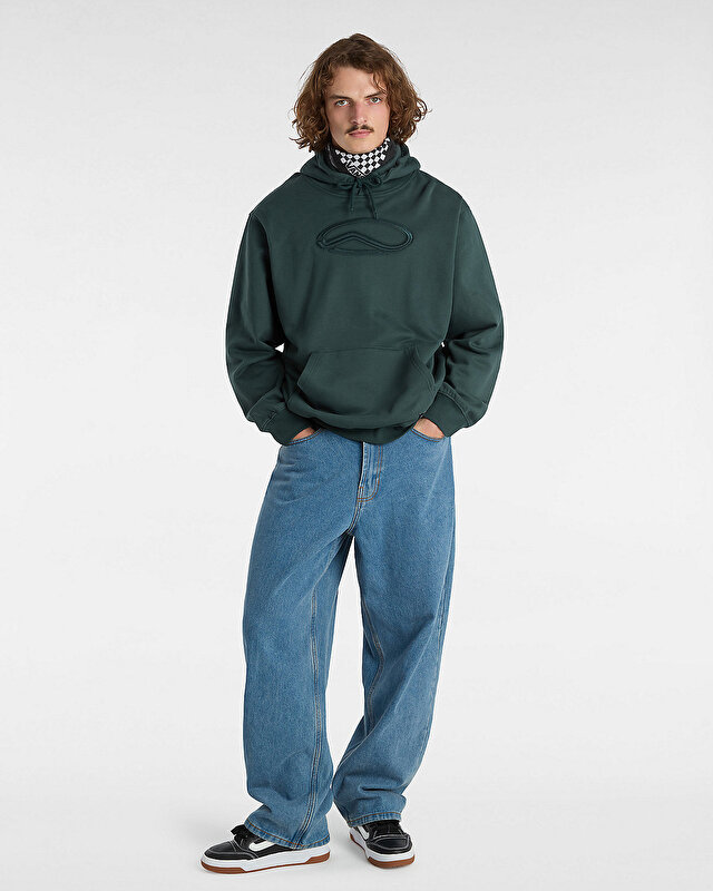VANS OVAL LOOSE FLEECE KAPÜŞONLU ÜST Green Gables