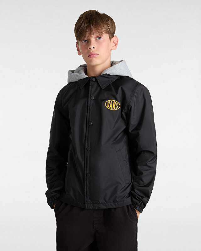 ERKEK ÇOCUK RILEY II COACH CEKET (8-14 YAŞ) Black