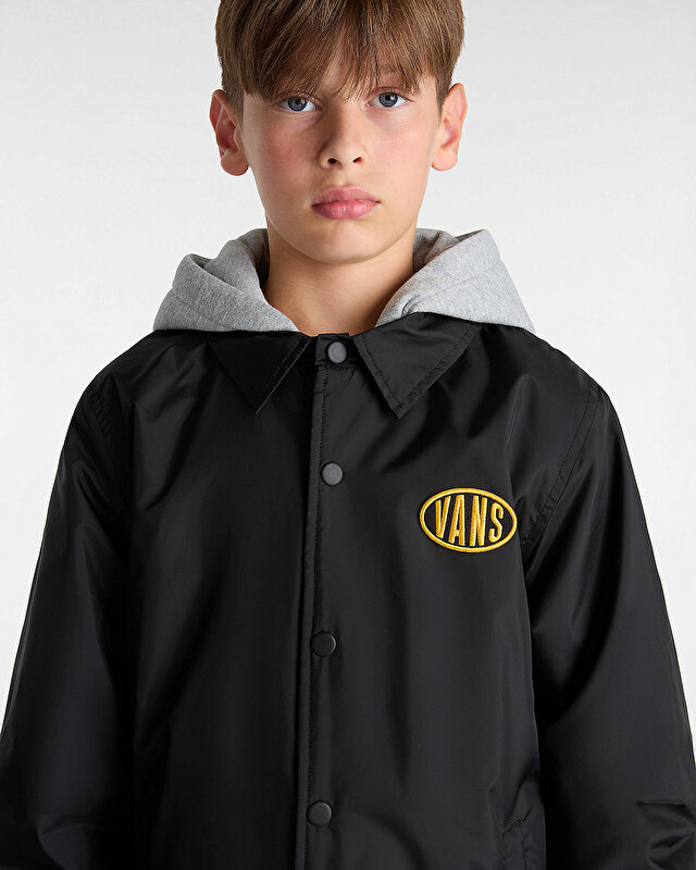 ERKEK ÇOCUK RILEY II COACH CEKET (8-14 YAŞ) Black