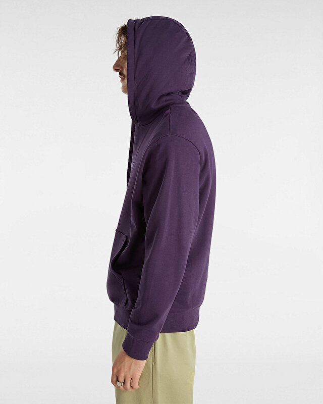 ESSENTIAL RELAXED PULLOVER KAPÜŞONLU ÜST Gothic Grape