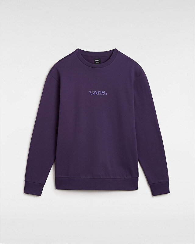 ESSENTIAL RELAXED CREW SWEATSHIRT Gothic Grape