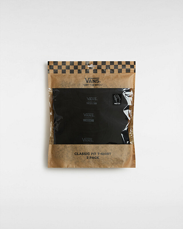 VANS BASIC TEE MULTIPACK TİŞÖRT Black