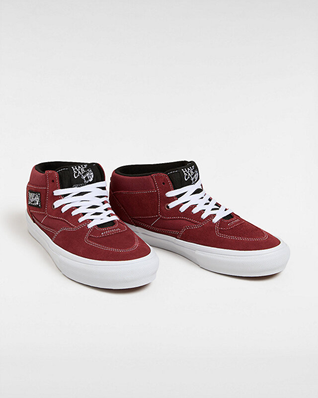SKATE HALF CAB AYAKKABI Burgundy-White