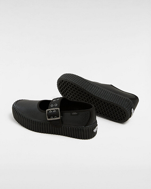 MARY JANE CREEPER AYAKKABI Black Leather