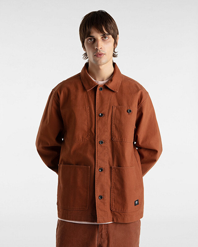 DRILL CHORE CANVAS CEKET Tortoise Shell