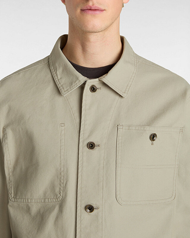 DRILL CHORE CANVAS CEKET London Fog