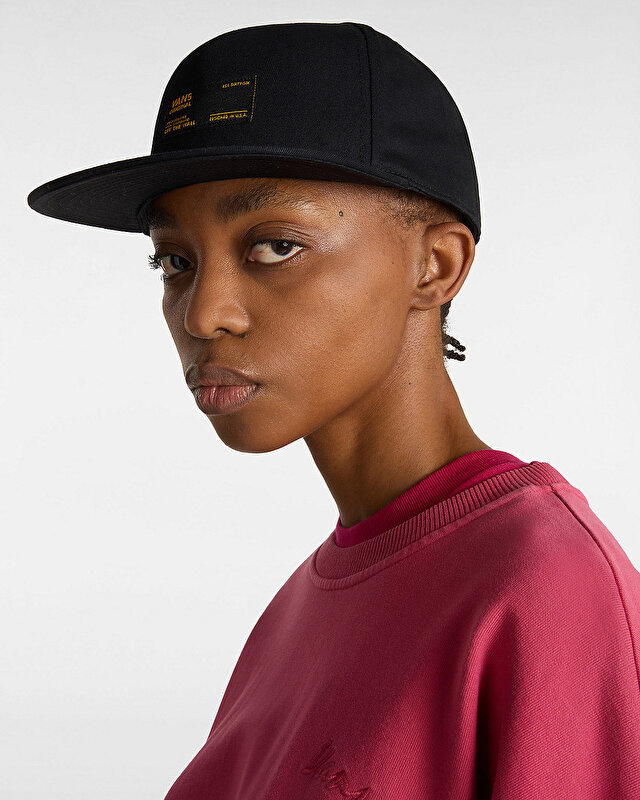 RAVENNA SNAPBACK ŞAPKA Black