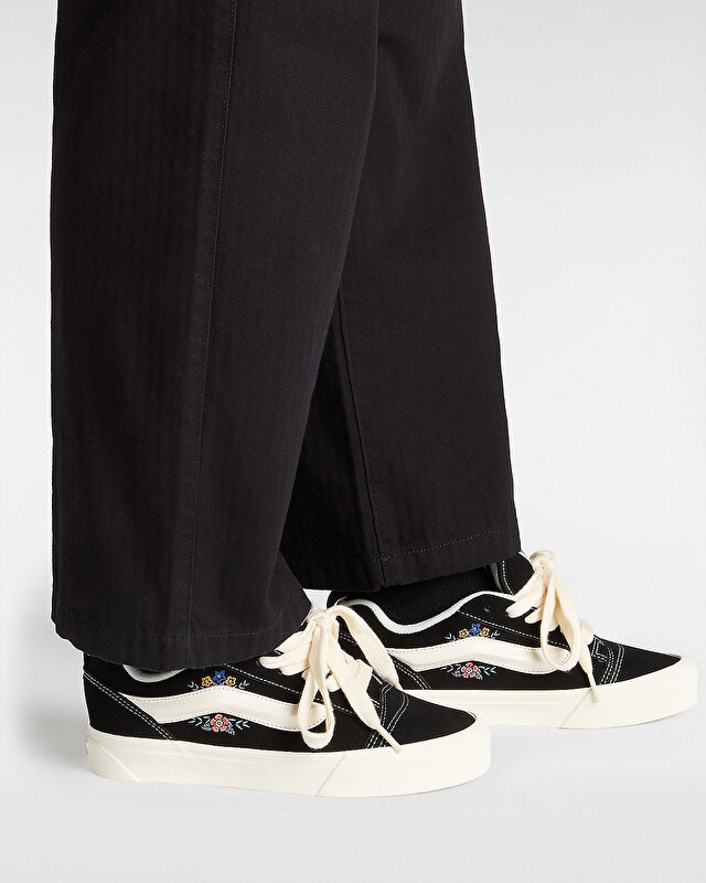 KNU SKOOL AYAKKABI Black Floral