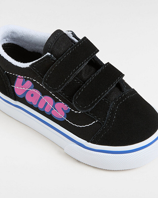 KÜÇÜK ÇOCUK OLD SKOOL CIRTCIRTLI AYAKKABI (1-4 YAŞ) Black/Multi