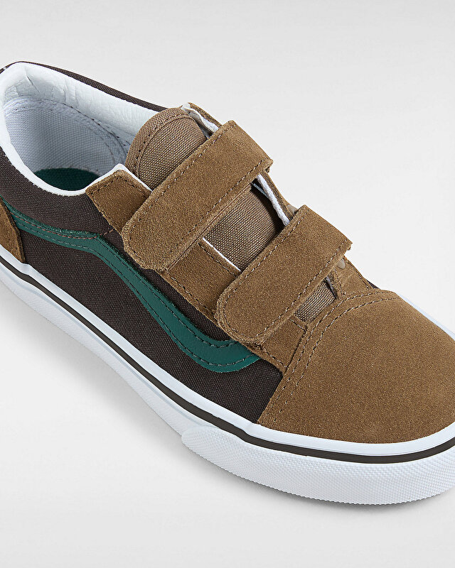 ÇOCUK OLD SKOOL CIRTCIRTLI AYAKKABI (4-8 YAŞ) Brown/Multi