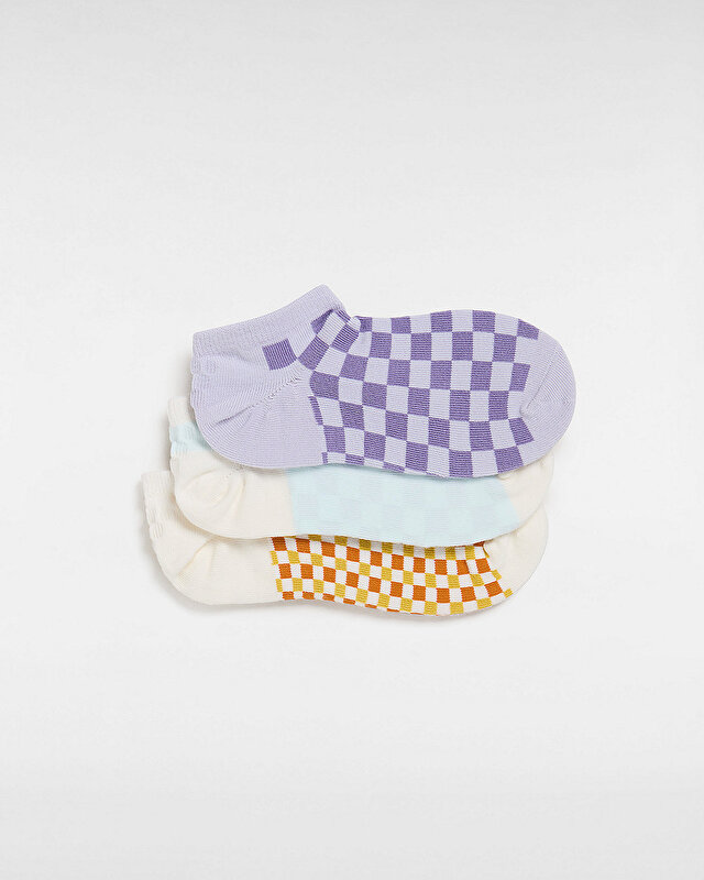 VANS CHECK KICK ÇORAP ( 3 ÇİFT) Purple Haze
