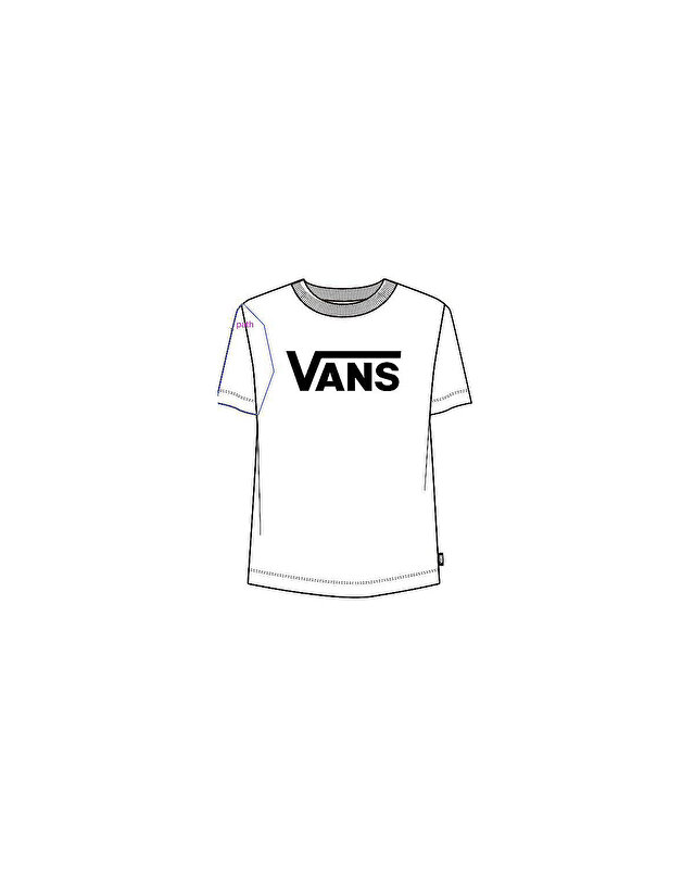 FLYING V CREW TİŞÖRT White