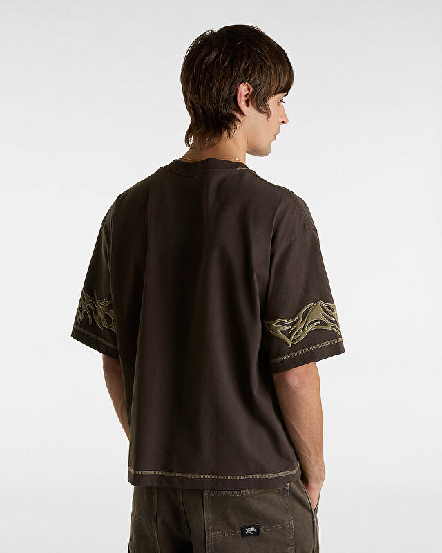 SKATE MIKE G TRIBAL SHORT SS TİŞÖRT After Dark