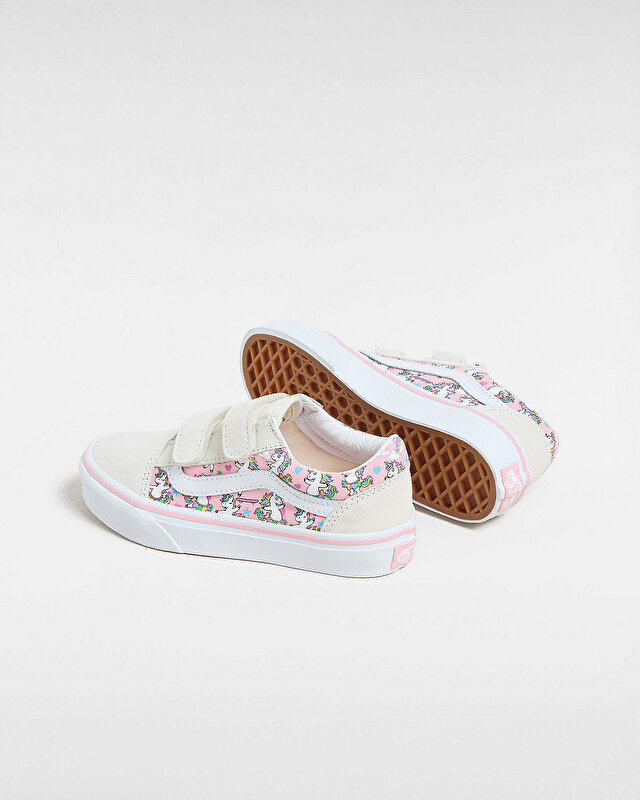 ÇOCUK OLD SKOOL V AYAKKABI (4-8 YAŞ) Marshmallow/Pink