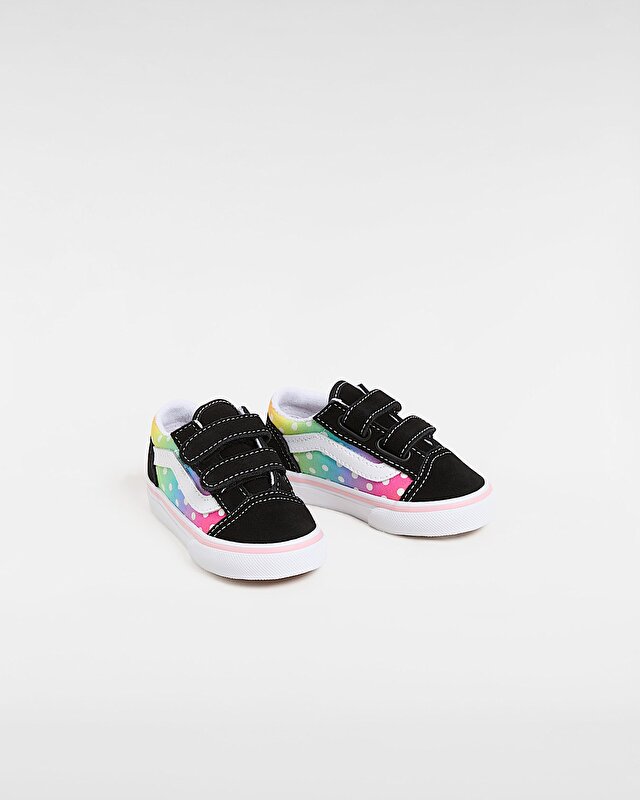 KÜÇÜK ÇOCUK OLD SKOOL CIRTCIRTLI AYAKKABI (1-4 YAŞ) Black/Multi