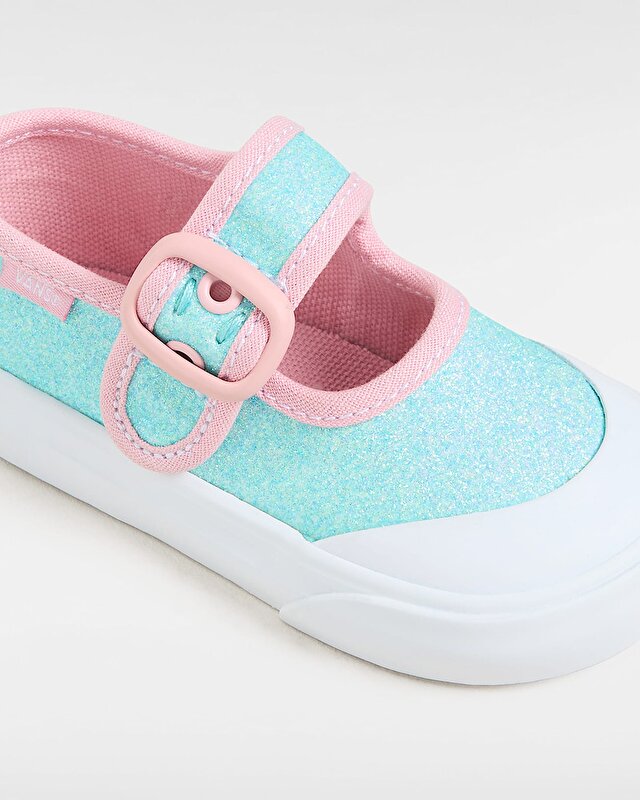 KÜÇÜK ÇOCUK MARY JANE CIRTCIRTLI AYAKKABI (1-4 YAŞ) Blue/Pink