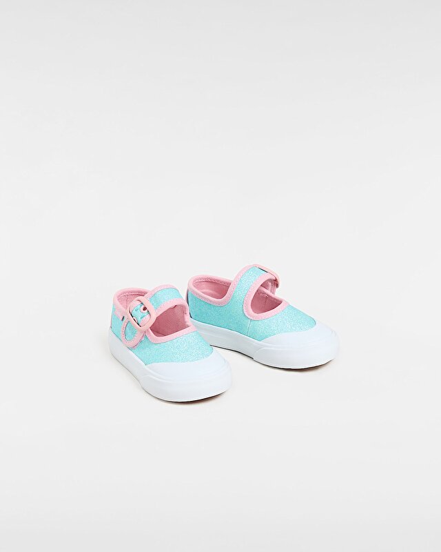 KÜÇÜK ÇOCUK MARY JANE CIRTCIRTLI AYAKKABI (1-4 YAŞ) Blue/Pink