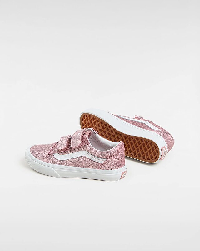 ÇOCUK OLD SKOOL GLITTER AYAKKABI (4-8 YAŞ) Rose Gold