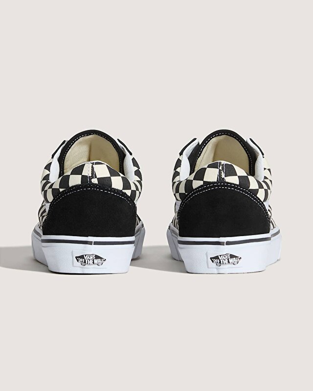 PRIMARY CHECK OLD SKOOL AYAKKABI (Primary Check) Black/White