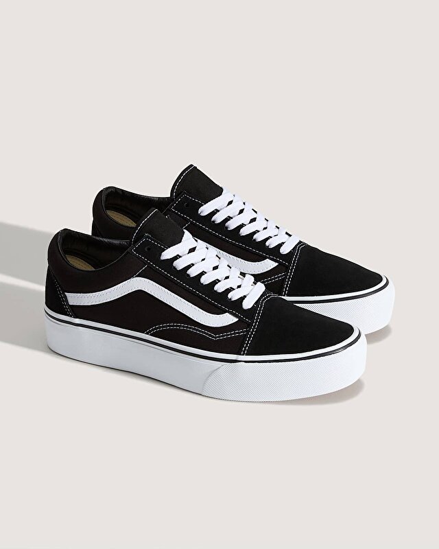 PLATFORM OLD SKOOL AYAKKABI Black/White