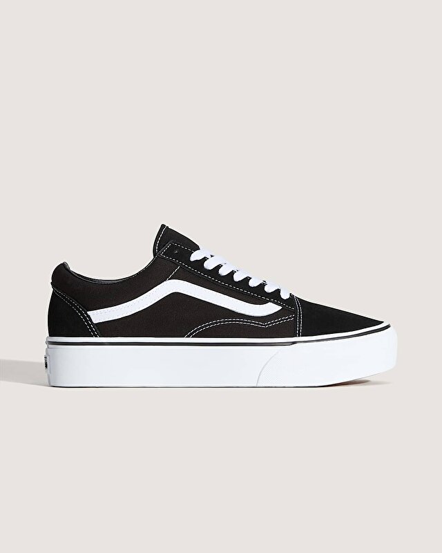 PLATFORM OLD SKOOL AYAKKABI Black/White
