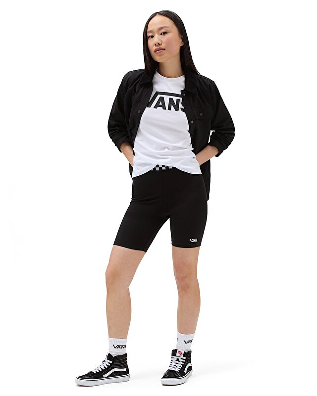 FLYING V CREW TİŞÖRT White