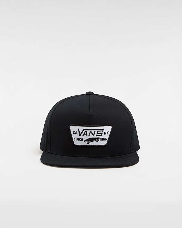 ERKEK FULL PATCH SNAPBACK ŞAPKA True Black